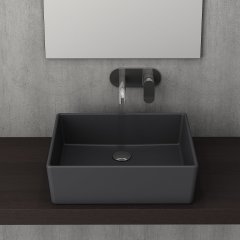 Bocchi | Milano Çanak Lavabo 50 cm Mat Antrasit
