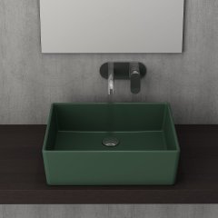 Bocchi | Milano Çanak Lavabo 50 cm Mat Yeşil