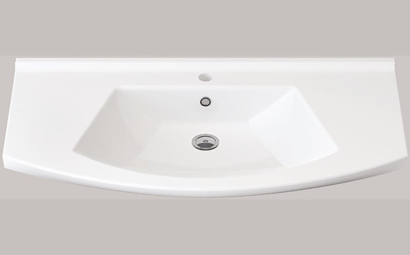 İDEVİT | VEGA DOLAP UYUM. ETAJERLİ LAVABO 90 cm