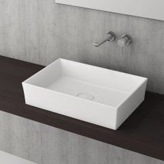Bocchi | Vessel Çanak Lavabo 56 cm Mat Beyaz