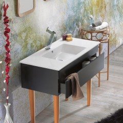 TURKUAZ | İBİZA ETAJERLİ LAVABO 121 CM