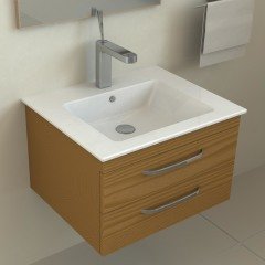 TURKUAZ | İBİZA ETAJERLİ LAVABO 61x51 CM