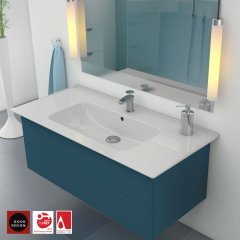 TURKUAZ | BLUE ETAJERLİ LAVABO 100x47 CM