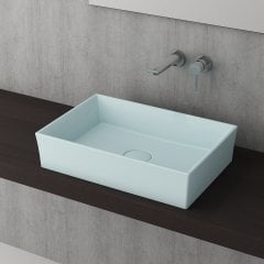 Bocchi | Vessel Çanak Lavabo 56 cm Mat Buz Mavisi