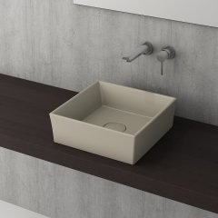 Bocchi | Vessel Çanak Lavabo 38*38 cm Mat Kaşmir
