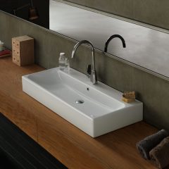 TURKUAZ | PİNTO ETAJERLİ LAVABO 100 CM