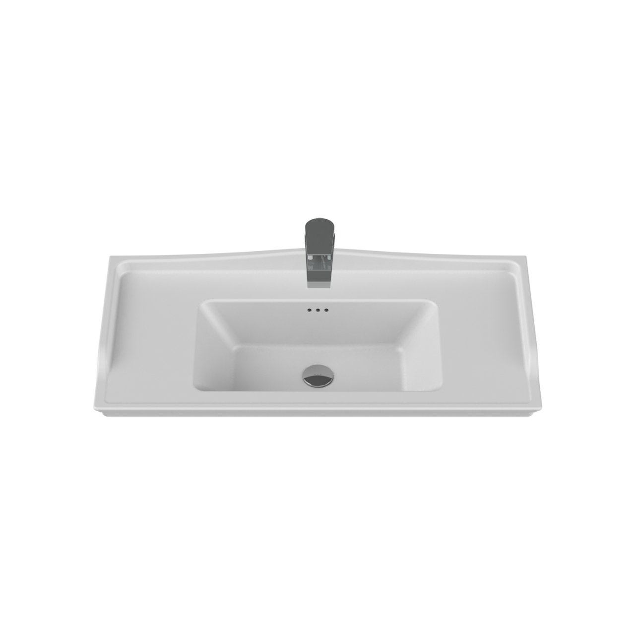 TURKUAZ | KAPADOKYA ETAJERLİ LAVABO 100 CM