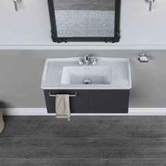 TURKUAZ | KAPADOKYA ETAJERLİ LAVABO 100 CM