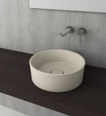 Bocchi | Vessel Oval Çanak Lavabo 38 cm Mat Yasemin
