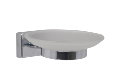 CSK KARADENİZ SABUNLUK CAM / KROM