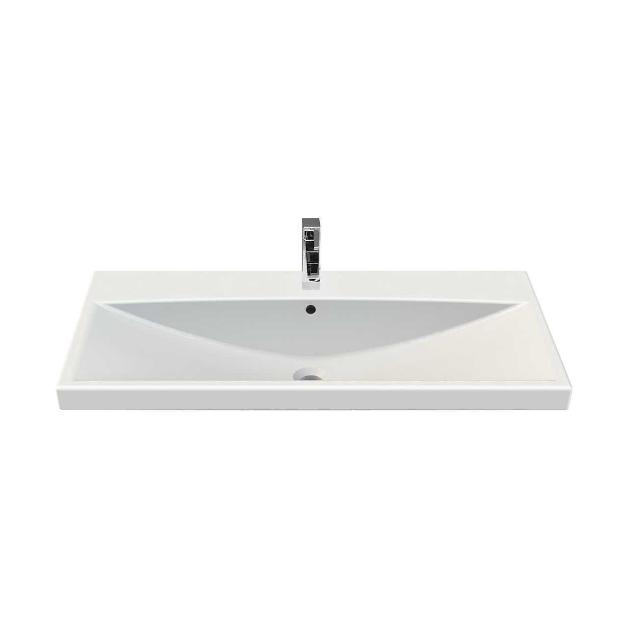 TURKUAZ | ELITE ETAJERLİ LAVABO 90 CM