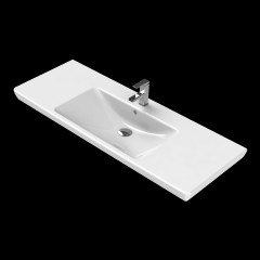 TURKUAZ | PORTO D ETAJERLİ LAVABO 125x48 CM
