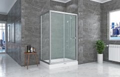 Shower Neptün 70x120 1 Sabit 1 Çalışır Yan Panelli Tekne Üzeri Kabin