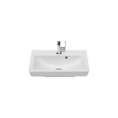TURKUAZ | PORTO ETAJERLİ LAVABO 55x38 CM