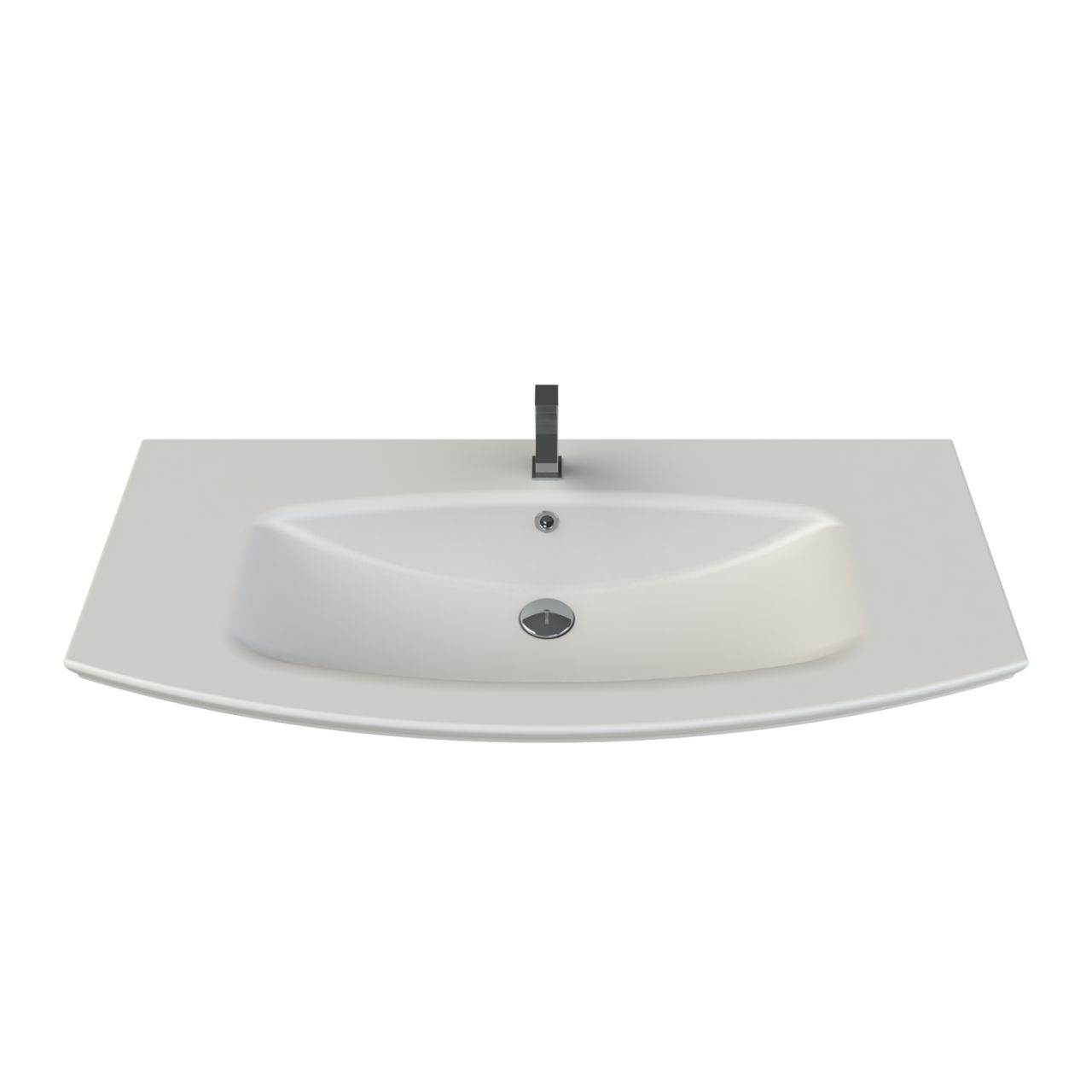 TURKUAZ | PLUS ETAJERLİ LAVABO 90 CM