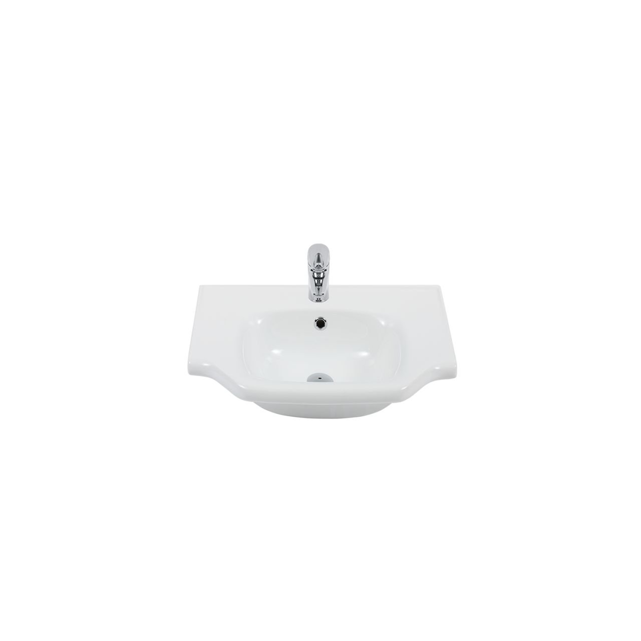 TURKUAZ | YENİ KLASİK ETAJERLİ LAVABO 55 CM