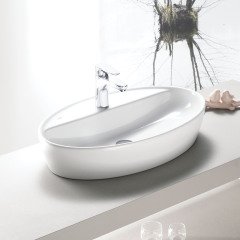 TURKUAZ | ONE TEZGAH ÜSTÜ LAVABO 67x42 CM