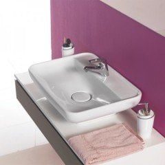 TURKUAZ | LAL 60 CM TEZGAH ÜSTÜ LAVABO