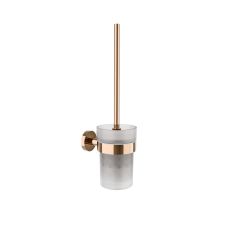 Kale D100 Tuvalet Fırçalığı Rose Gold (Buzlu Cam)