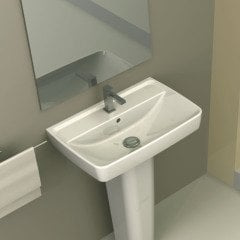 TURKUAZ | DURU 60 CM LAVABO + KOLON AYAK