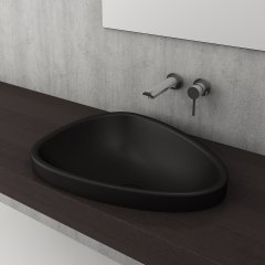 Bocchi | Etna Çanak Lavabo Mat Siyah 58 cm