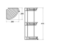 CSK 20*20 DENİZ ÜÇLÜ SÜNGERLİK / ALTIN