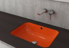 Bocchi | Scala Tezgah Altı Lavabo 55x41 cm Parlak Turuncu