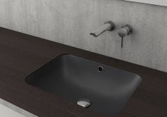 Bocchi | Scala Tezgah Altı Lavabo 55x41 cm Mat Antrasit