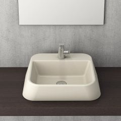 Bocchi | Firenze Çanak Lavabo 50*42 cm Mat Yasemin
