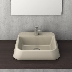 Bocchi | Firenze Çanak Lavabo 50*42 cm Mat Kaşmir