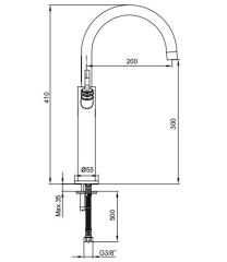 E.C.A. | OSMANLI YÜKSEK TİP LAVABO BATARYASI