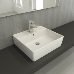 Bocchi | Milano 50 cm Lavabo P.Beyaz