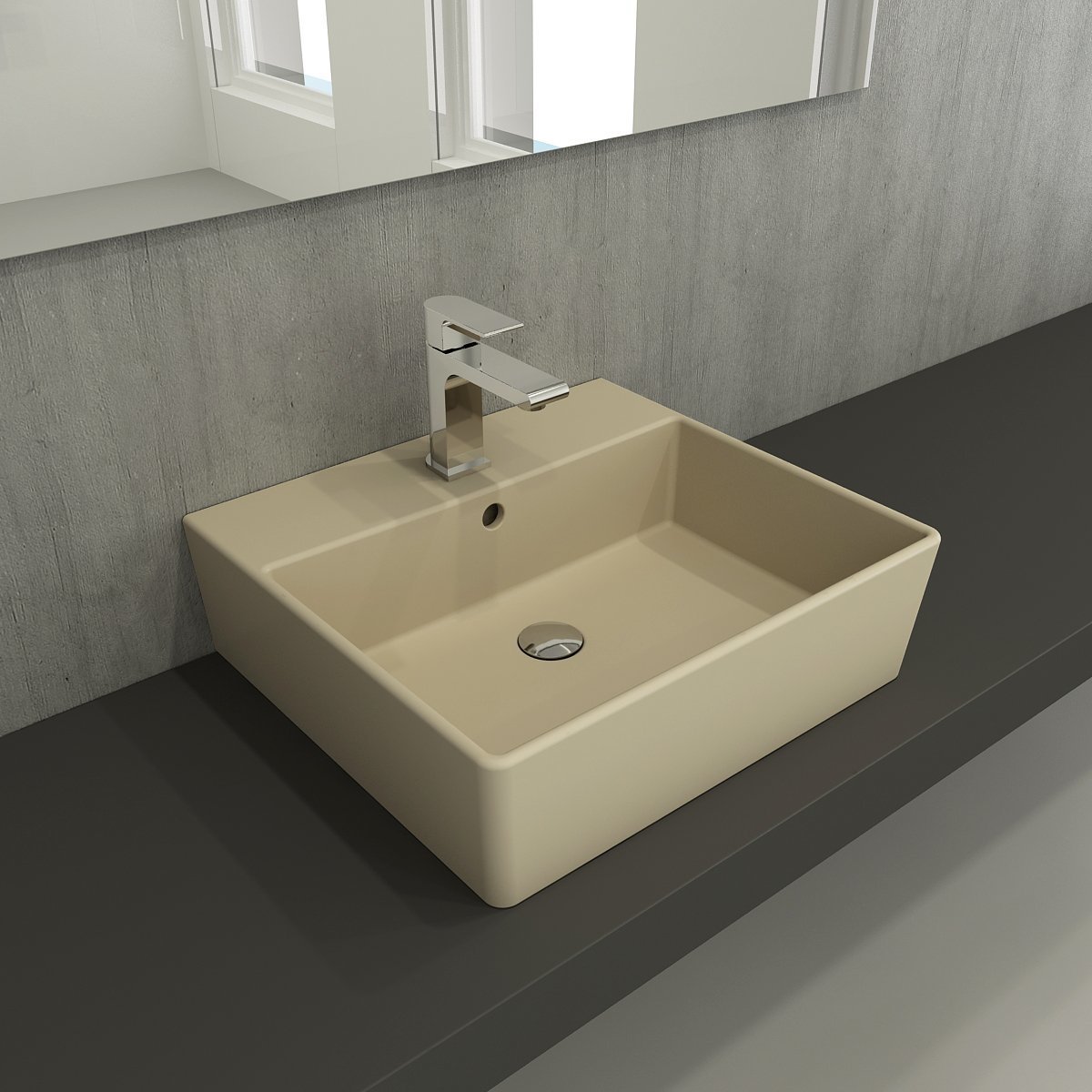 Bocchi | Milano 50 cm Lavabo Mat Yasemin