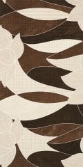 SERRA | 30*60 NEOS BEJ KAHVE LOTUS DEKOR ''Paket fiyatıdır.''