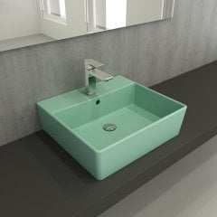 Bocchi | Milano 50 cm Lavabo Mat Mint Yeşil