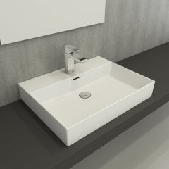 Bocchi | Milano 60 cm Lavabo Mat Beyaz