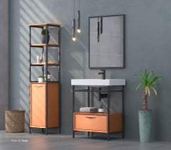 Shower Ordin 65 cm Banyo Dolabı