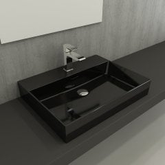 Bocchi | Milano 60 cm Lavabo Parlak Siyah