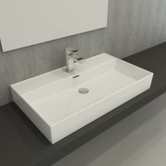 Bocchi | Milano 80 cm Lavabo P.Beyaz