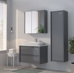 Shower Hitit 80 cm Banyo Dolabı