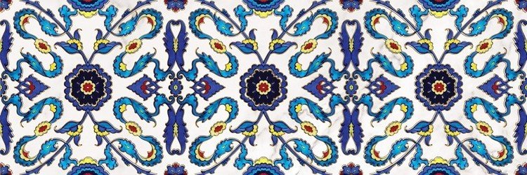 25x75 Alla Turca Bergüzar Dekor ''Adet fiyatıdır.''
