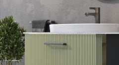 Shower Sıla 85 cm Banyo Dolabı (Sardunya)