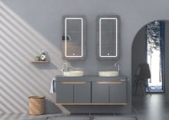 Shower Edra 130 cm Banyo Dolabı