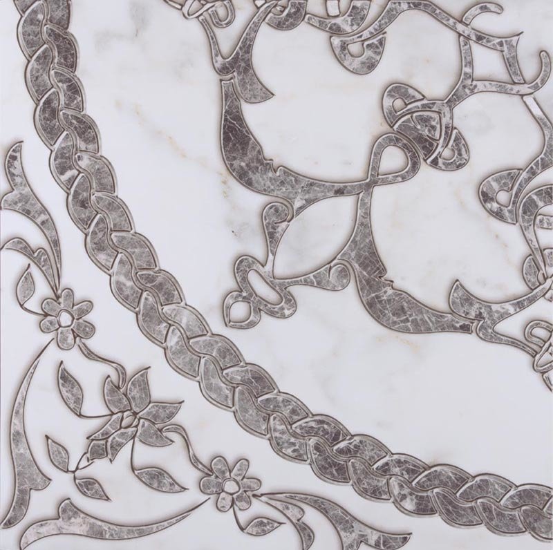 SERRA | 60*60 SIRENE BEYAZ KÖŞE YER DEKOR''Paket fiyatıdır.''