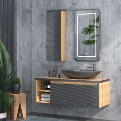 Shower Luna 120 Banyo Dolabı