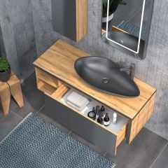 Shower Luna 120 Banyo Dolabı
