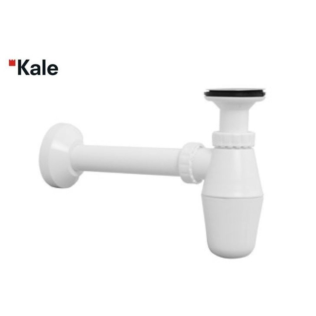 Kale Lavabo Sifonu Plastik Beyaz