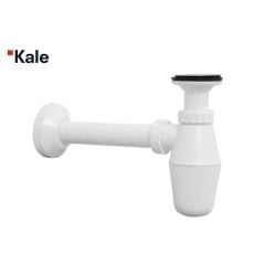 Kale Lavabo Sifonu Plastik Beyaz