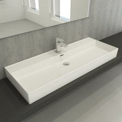 Bocchi | Milano 120 cm Lavabo P.Beyaz
