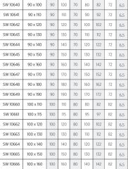 Shower 100x150 Mode Düz Zemin Dikdörtgen Duş Teknesi (Panelli)